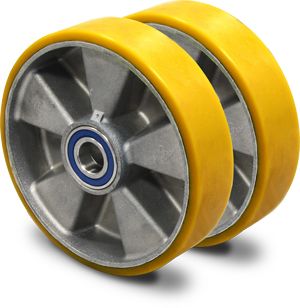 Set of Vulkollan steering wheels (nonstainable).